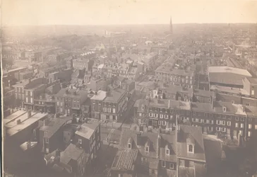 Panorama de Philadelphie, vue ouest - Ouest depuis la tour de tir, 1870